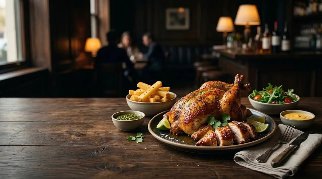 Pollo asado La Polloteka Las Condes
